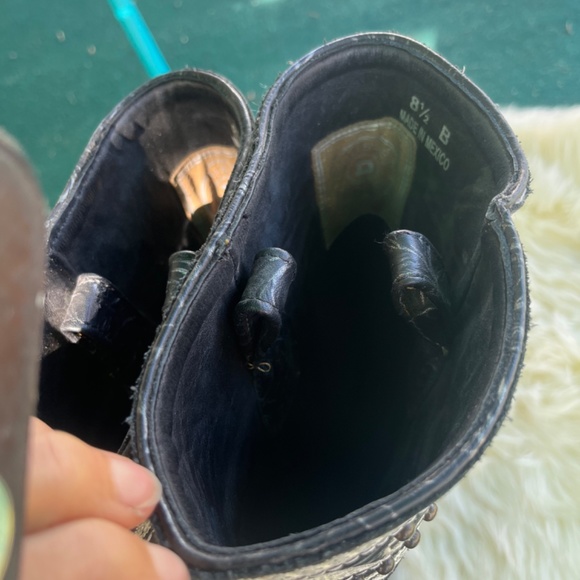 Size 8.5 us old Gringo dd ranch boots - Picture 3 of 4